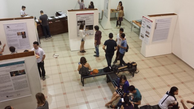 Exposição de trabalhos em forma de Banner - 10 Universidades inscritas