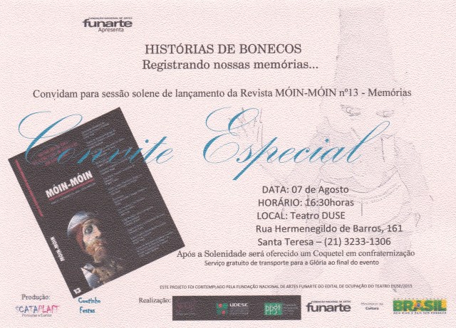 Convite Lançamento Móin-Móin nº 13